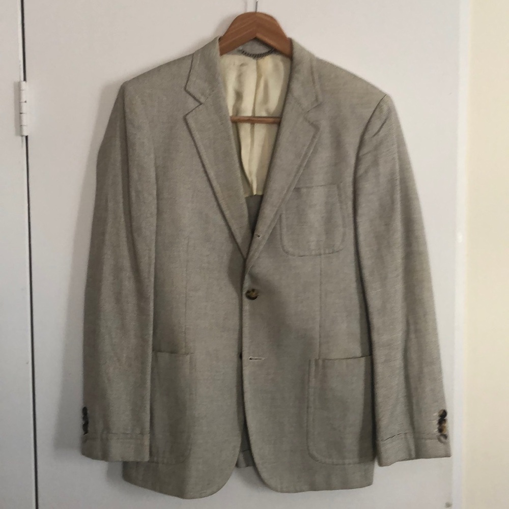 Burberry Cotton/Linen Summer Sportsjacket
